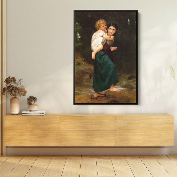 Passage gue by William-Adolphe Bouguereau - Canvas Artwork