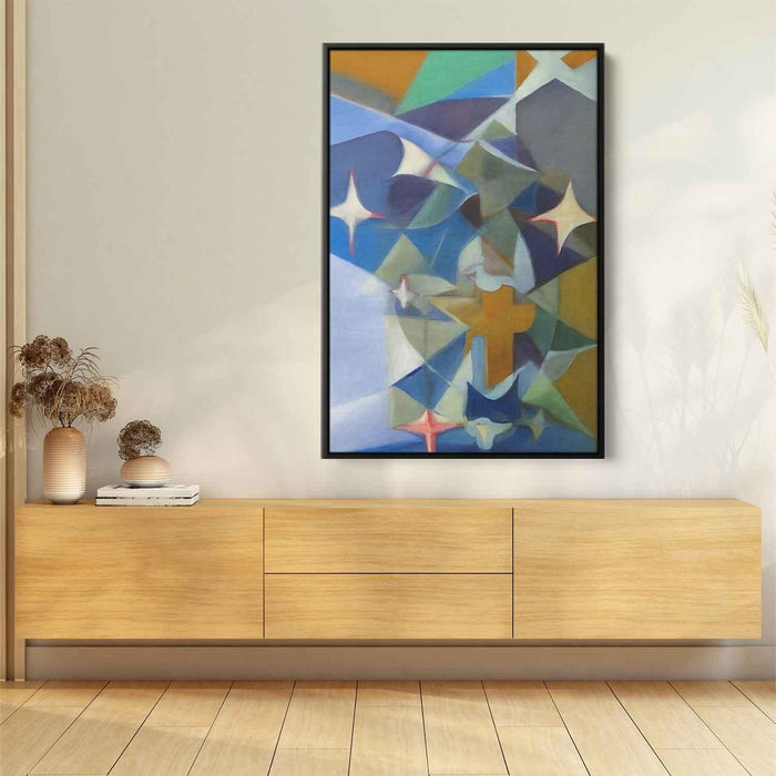 Pastel Bauhaus Stars #219 - Kanvah