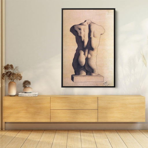 Plaster male torso by Pablo Picasso - Canvas Artwork