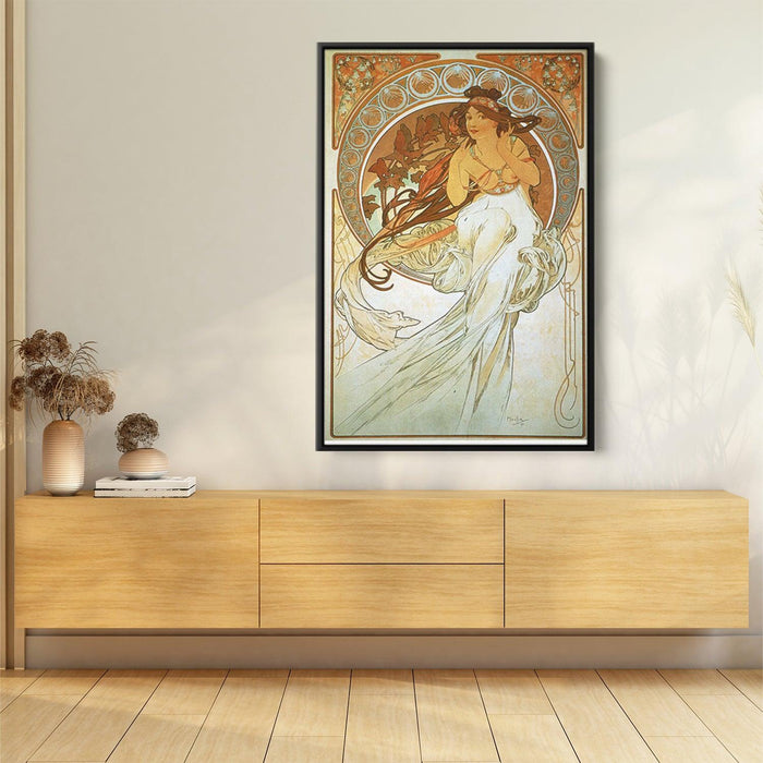 Music by Alphonse Mucha - Canvas Artwork