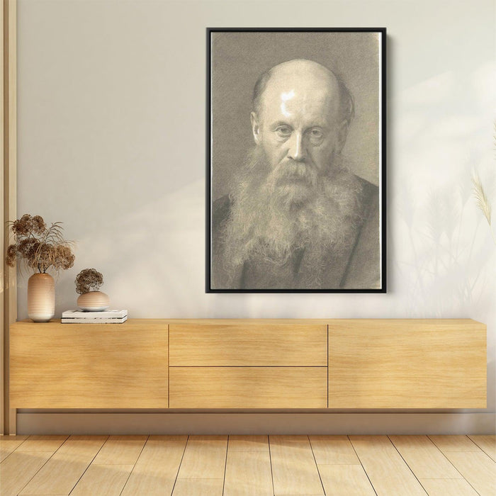 Portrait of a man with beard by Gustav Klimt - Canvas Artwork