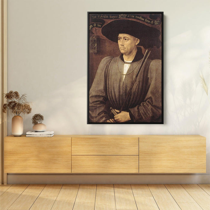 Portrait of a Man by Rogier van der Weyden - Canvas Artwork