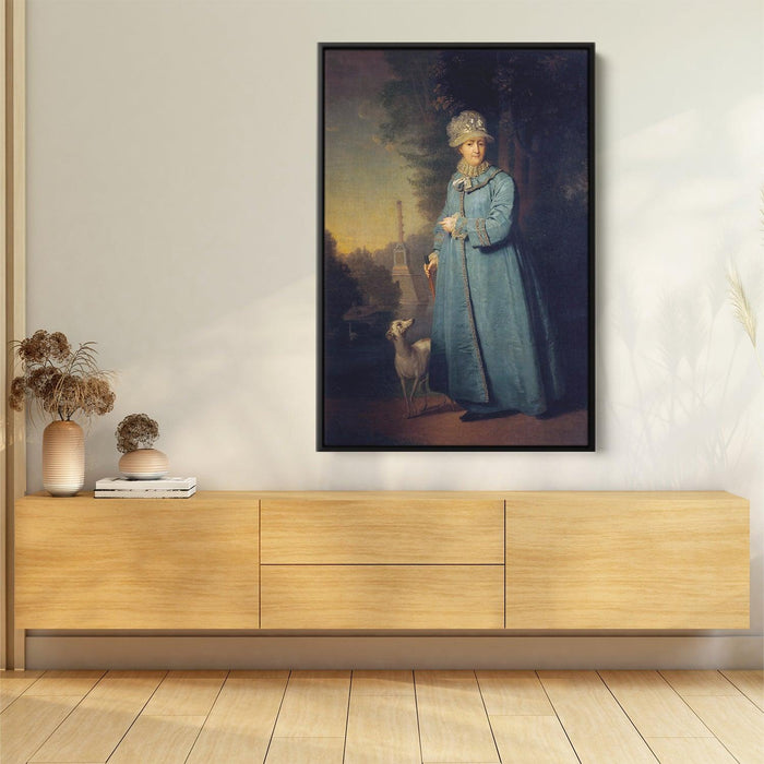 Portrait of Catherine II, Empress of Russia by Vladimir Borovikovsky - Canvas Artwork