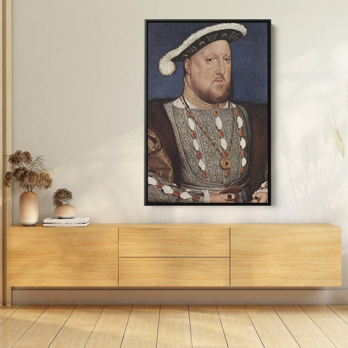 Portrait of Henry VIII, King of England by Hans Holbein the Younger - Canvas Artwork