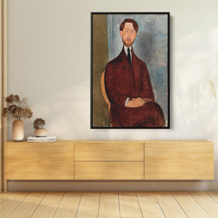 Portrait of Leopold Zborowski by Amedeo Modigliani - Canvas Artwork