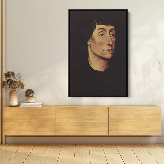 Portrait of Pierre de Beffremont by Rogier van der Weyden - Canvas Artwork