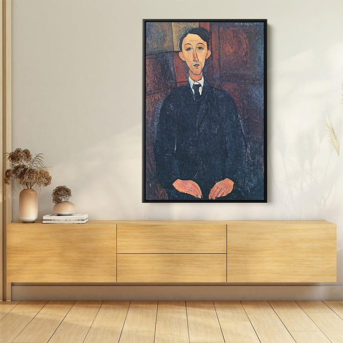 Portrait of the painter Manuel Humbert by Amedeo Modigliani - Canvas Artwork