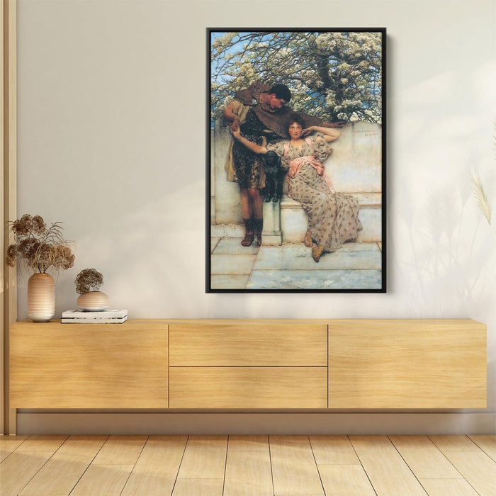 Promise of Spring by Sir Lawrence Alma-Tadema - Canvas Artwork