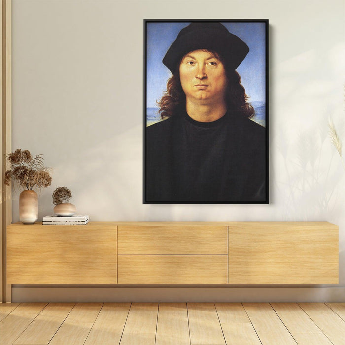 Portrait of a Man by Raphael - Canvas Artwork