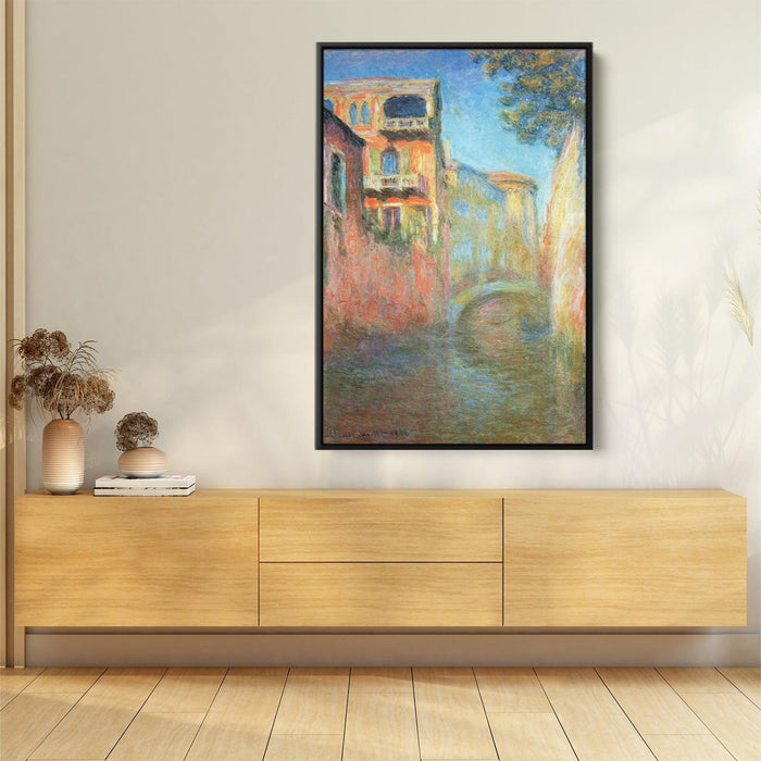 Rio della Salute by Claude Monet - Canvas Artwork