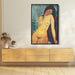 Seated female nude by Amedeo Modigliani - Canvas Artwork