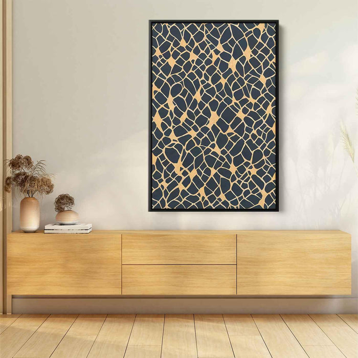 Tan Geometric Shapes #230 - Kanvah