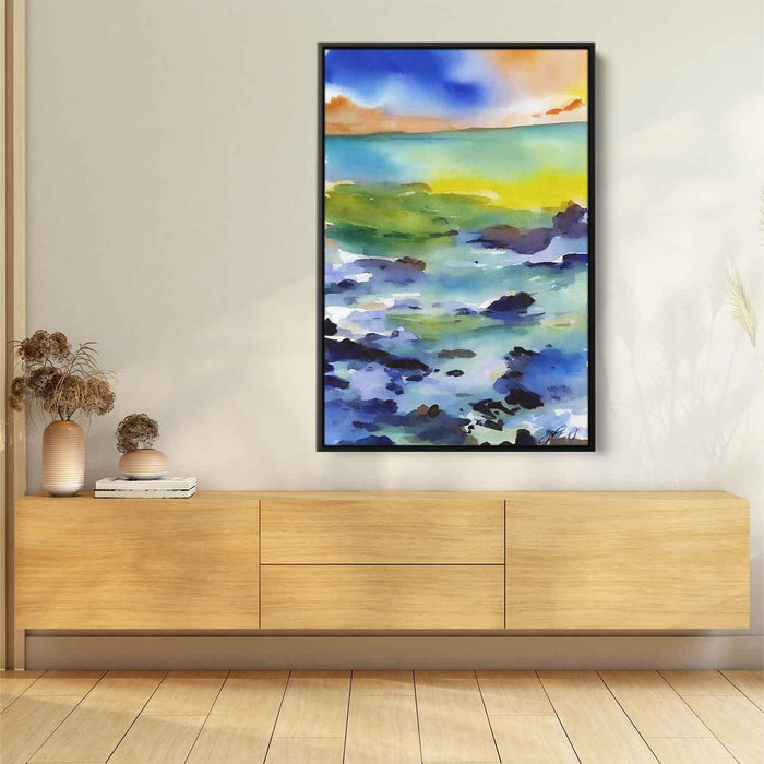 Watercolor Beach #208 - Kanvah