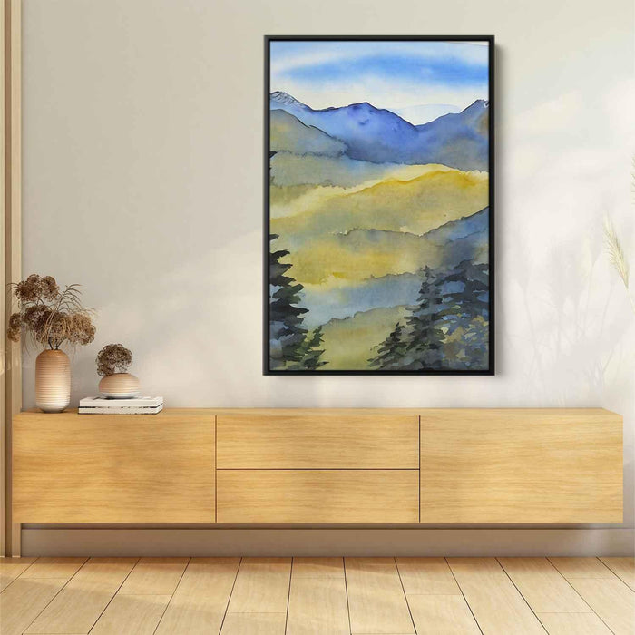 Watercolor Mountain #208 - Kanvah