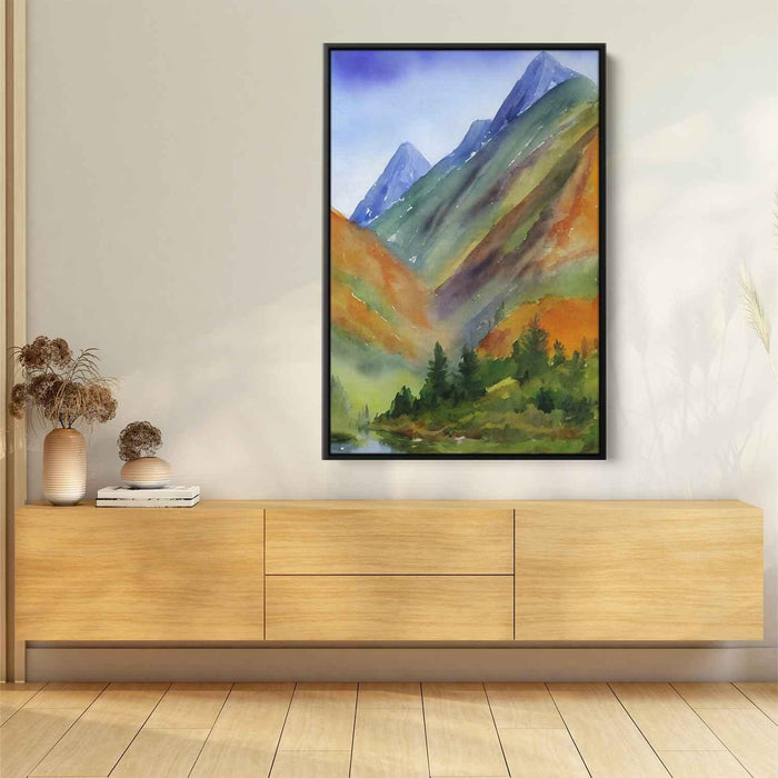 Watercolor Mountain #212 - Kanvah