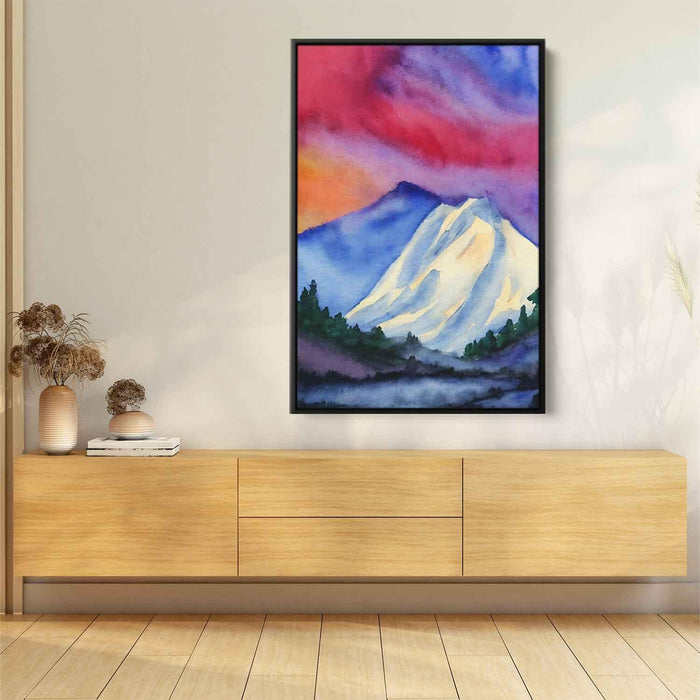 Watercolor Mountain #232 - Kanvah