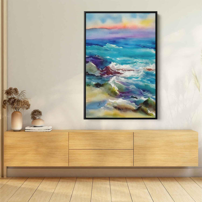 Watercolor Ocean #216 - Kanvah