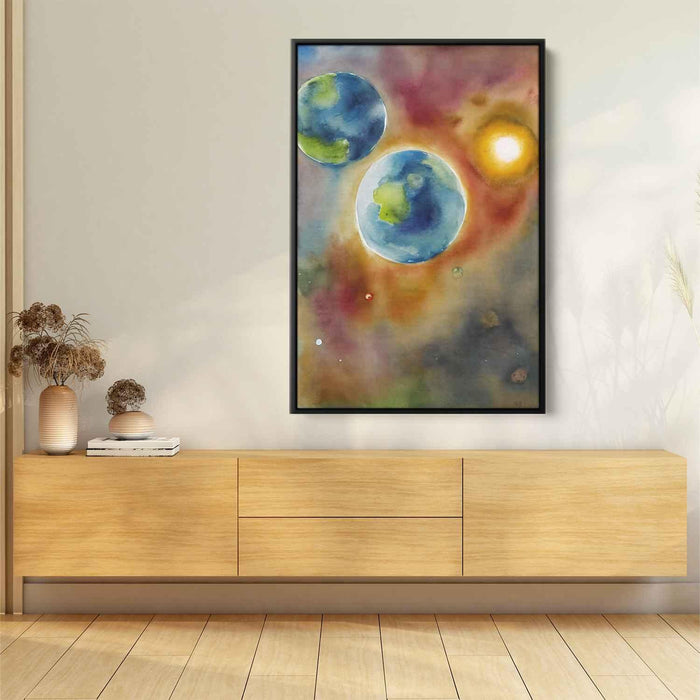 Watercolor Planets #208 - Kanvah