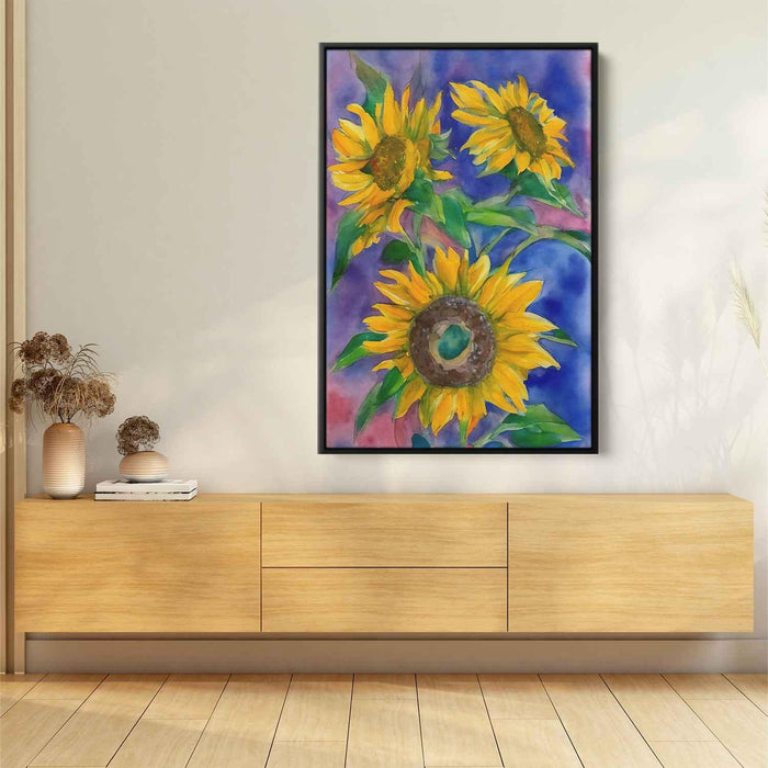 Watercolor Sunflower #216 - Kanvah