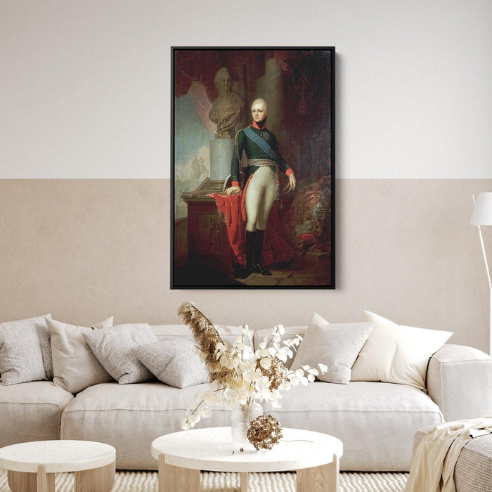 Alexander I by Vladimir Borovikovsky - Canvas Artwork