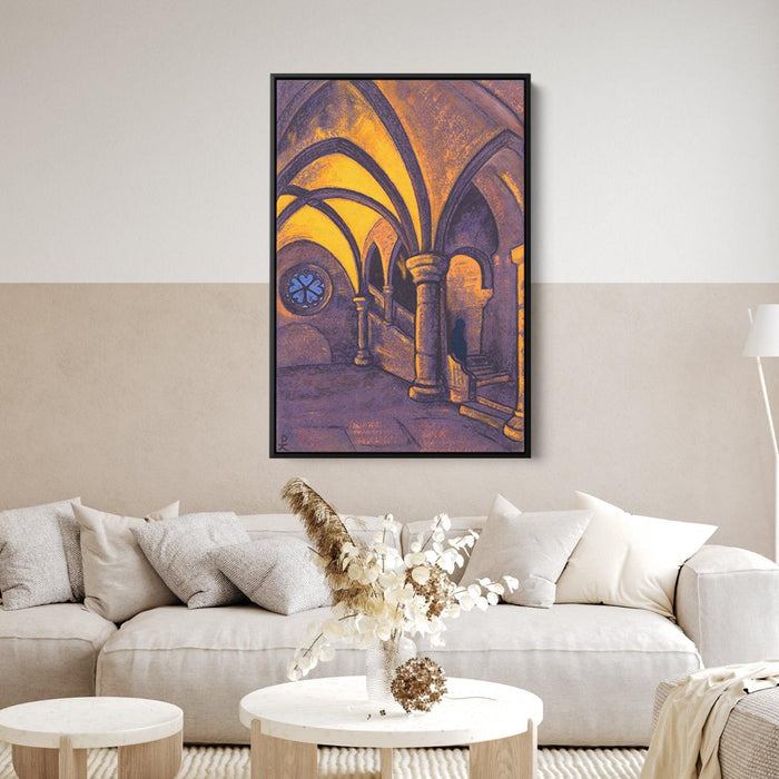 Castle by Nicholas Roerich - Canvas Artwork