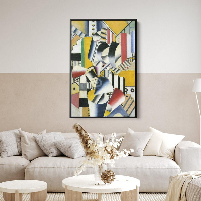 Contrast of Forms by Fernand Leger - Canvas Artwork