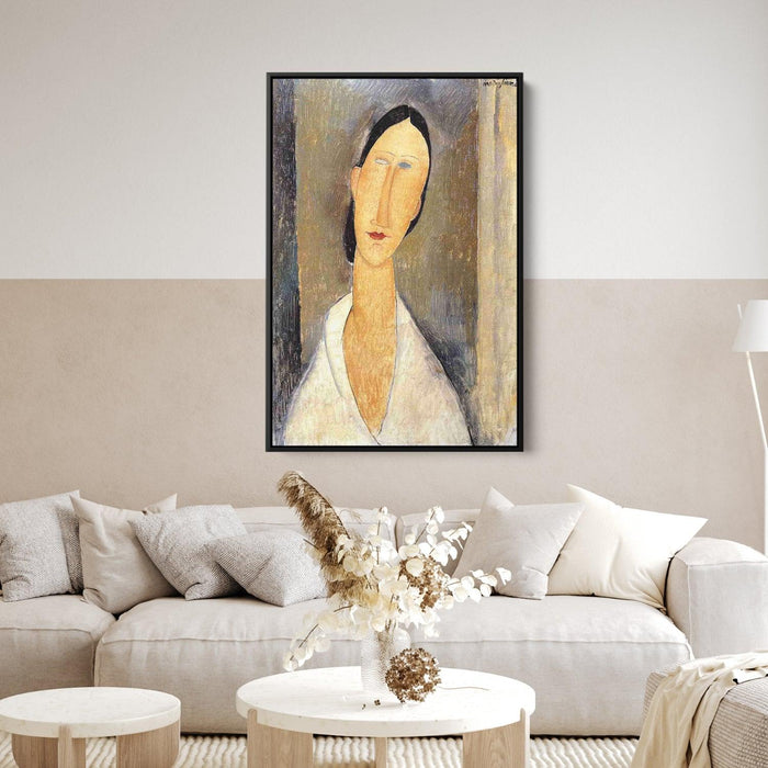 Hanka Zborowska by Amedeo Modigliani - Canvas Artwork