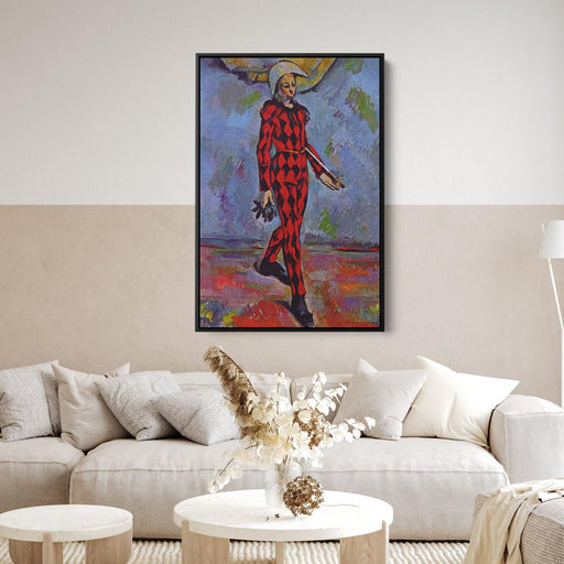 Harlequin by Paul Cezanne - Canvas Artwork