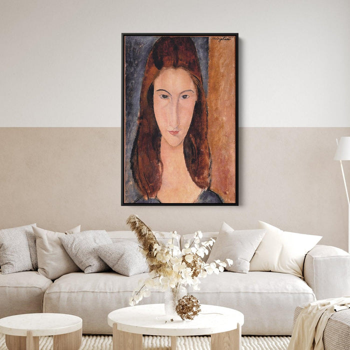 Jeanne Hebuterne by Amedeo Modigliani - Canvas Artwork