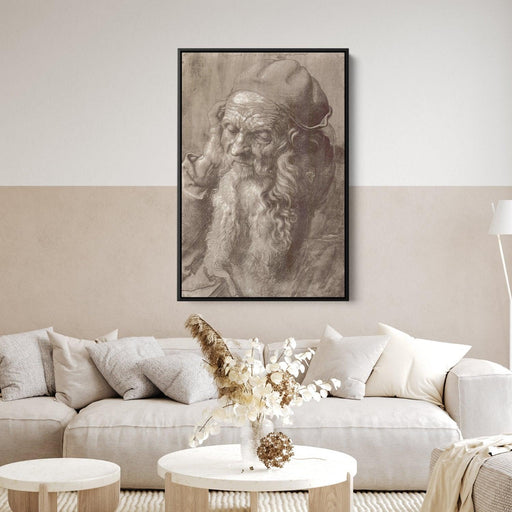 Man Aged 93 (brush & ink on paper) by Albrecht Durer - Canvas Artwork