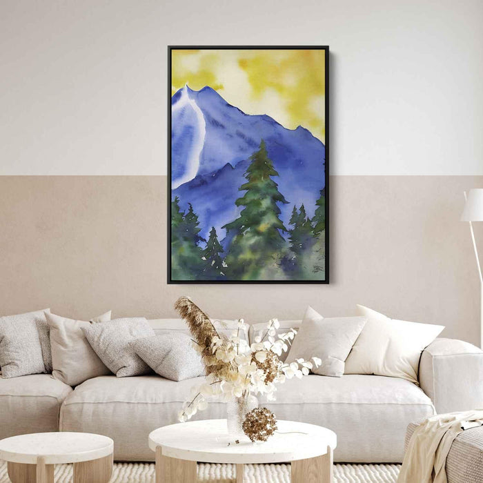 Watercolor Mountain #214 - Kanvah