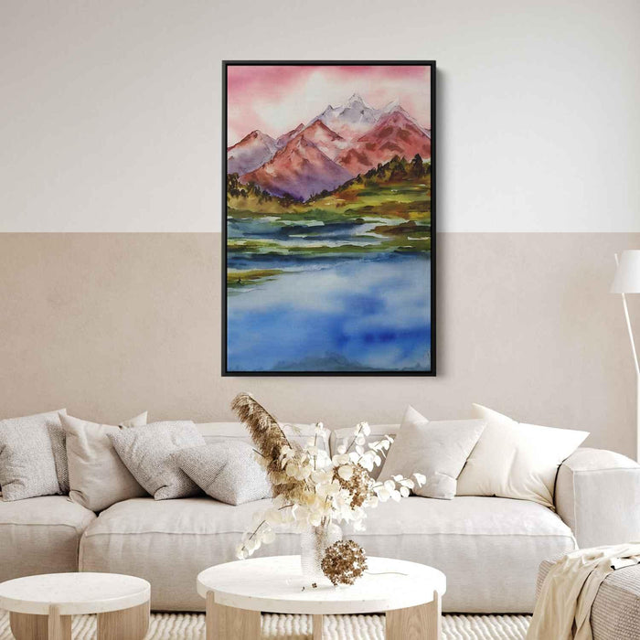 Watercolor Mountain #227 - Kanvah