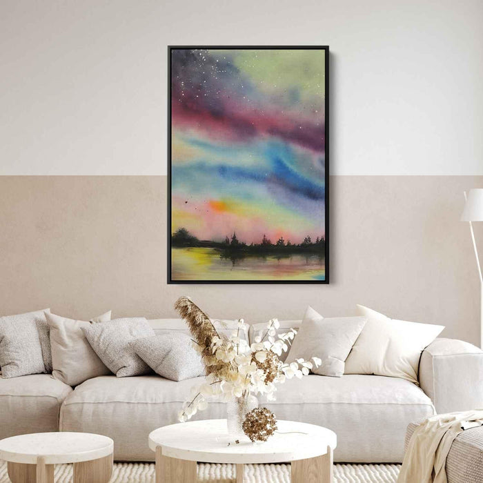 Watercolor Night #214 - Kanvah