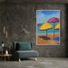 Abstract Beach Umbrellas #208 - Kanvah