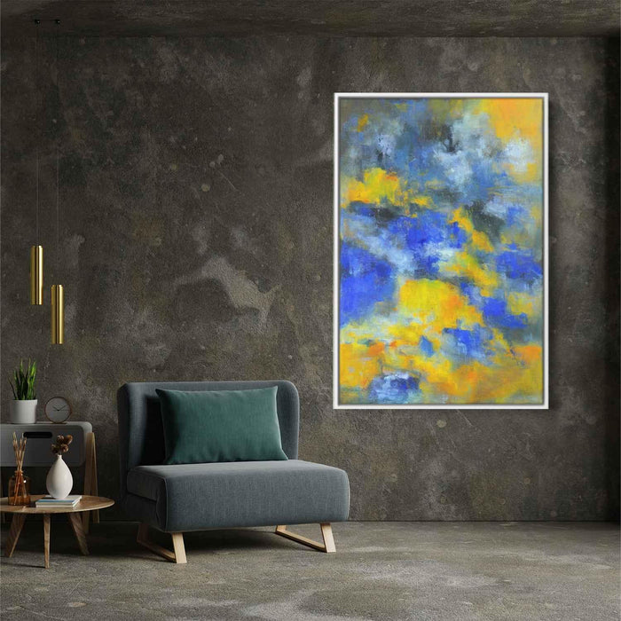 Blue Abstract Landscape #228 - Kanvah