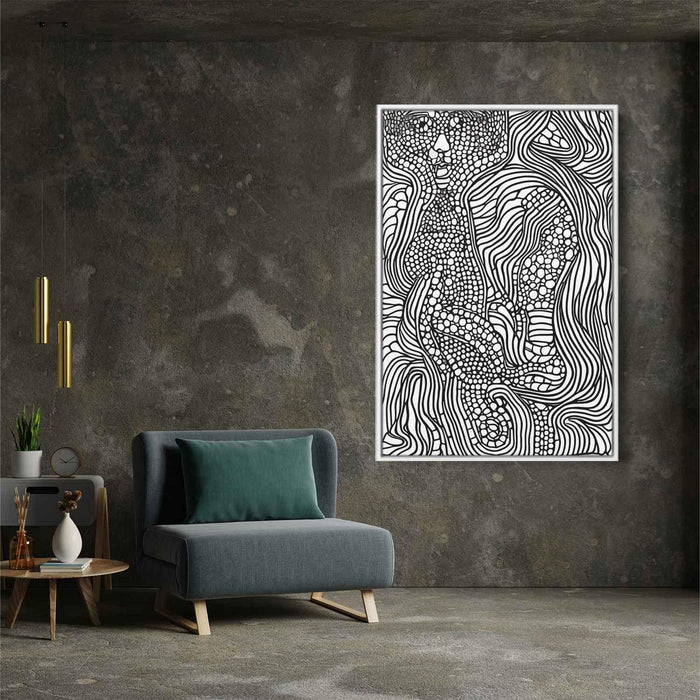 Line Art Water #206 - Kanvah