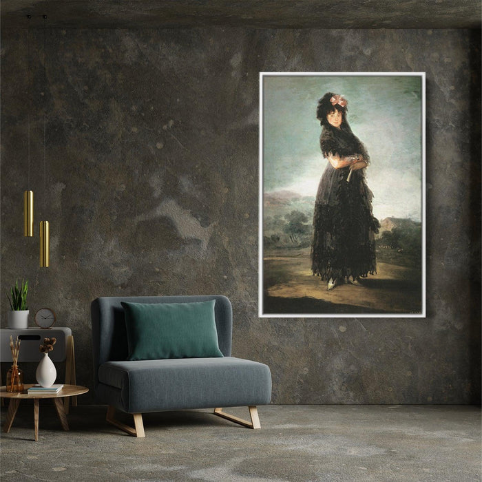 Mariana Waldstein, Ninth Marquesa de Santa Cruz by Francisco Goya - Canvas Artwork