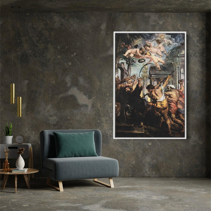 Martyrdom of St. Thomas by Peter Paul Rubens - Canvas Artwork