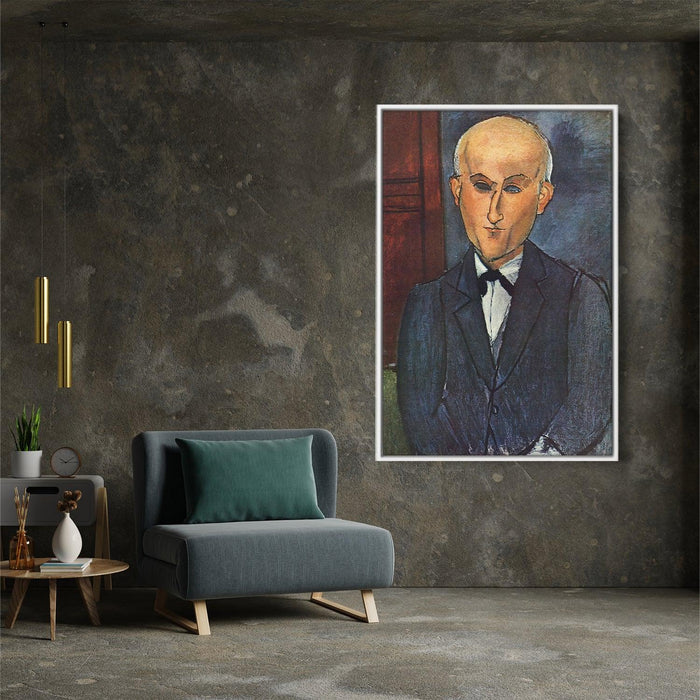 Max Jacob by Amedeo Modigliani - Canvas Artwork