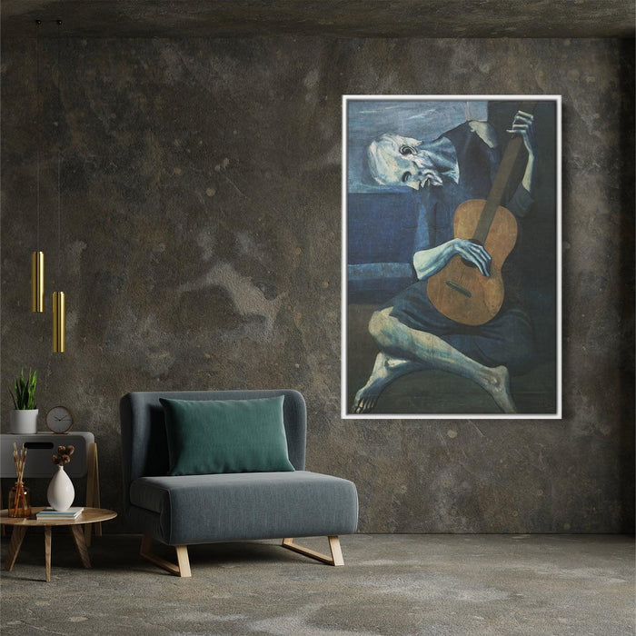 The old blind guitarist by Pablo Picasso - Canvas Artwork