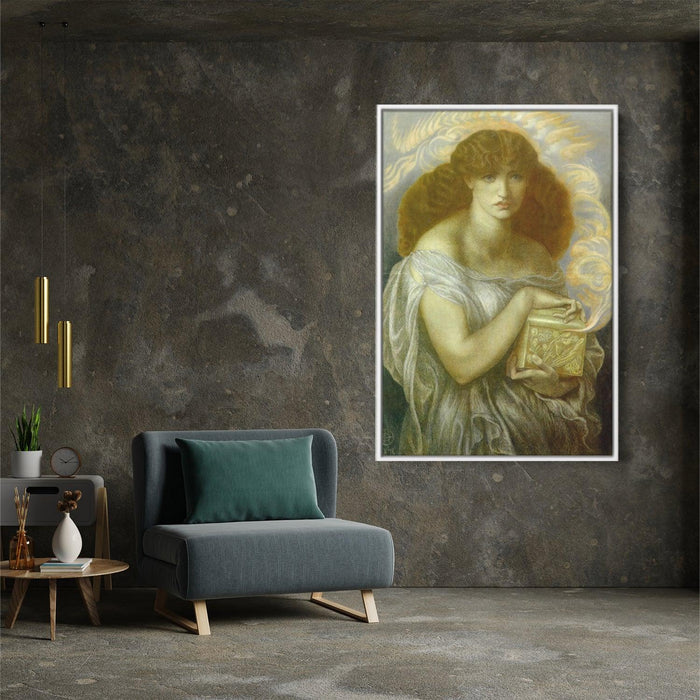 Pandora by Dante Gabriel Rossetti - Canvas Artwork