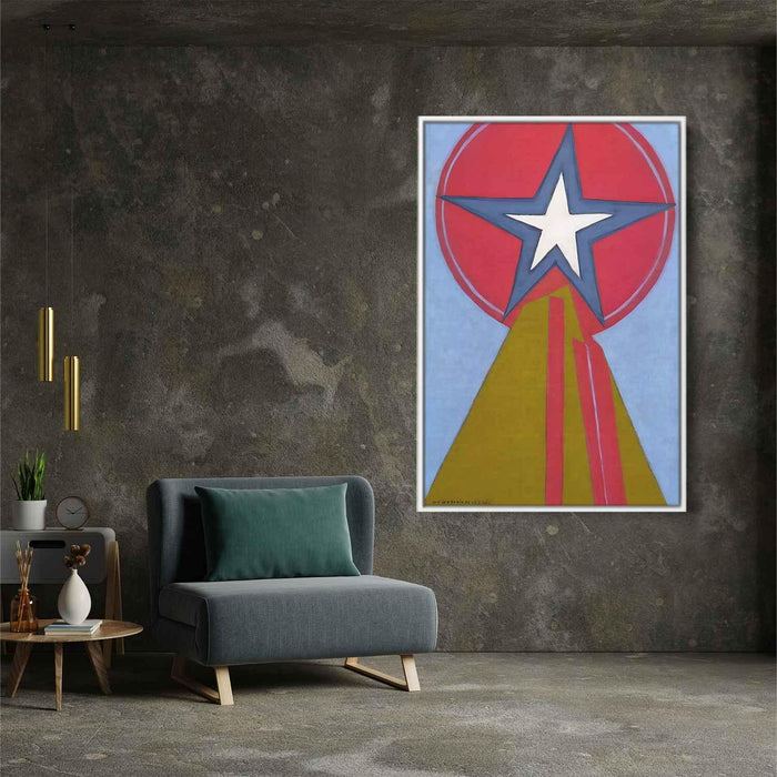 Pastel Bauhaus Stars #232 - Kanvah