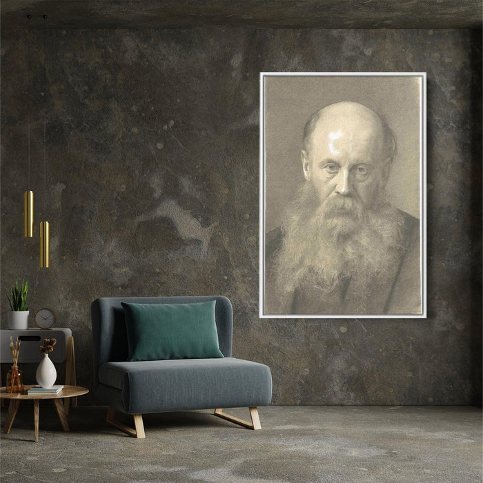 Portrait of a man with beard by Gustav Klimt - Canvas Artwork