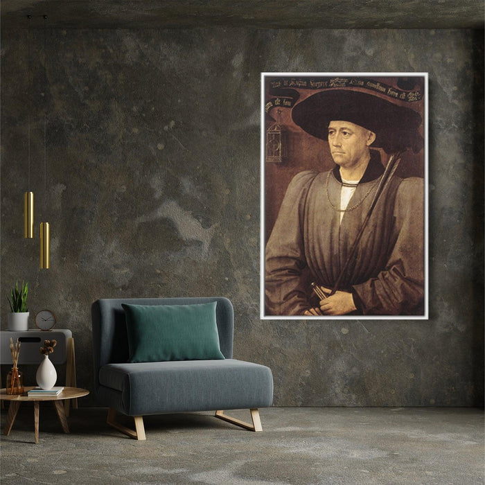 Portrait of a Man by Rogier van der Weyden - Canvas Artwork