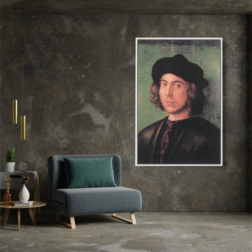 Portrait of a Young Man by Albrecht Durer - Canvas Artwork