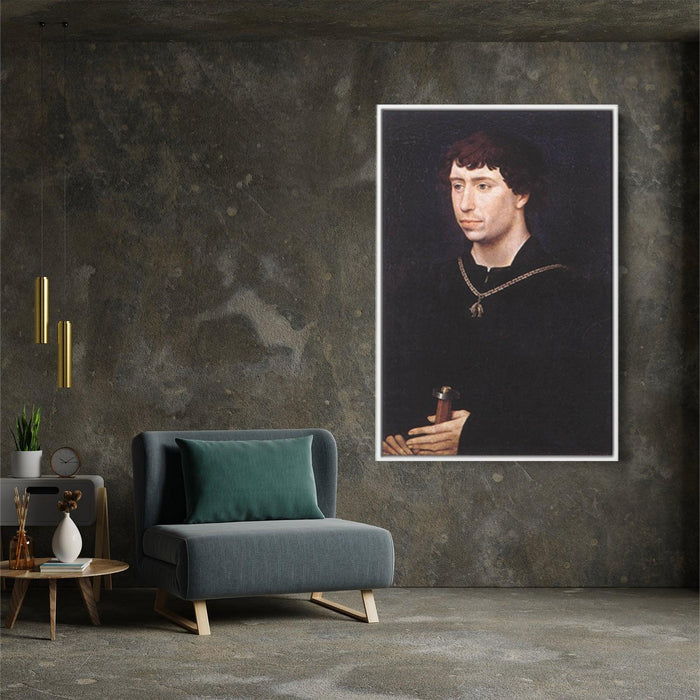 Portrait of Charles the Bold by Rogier van der Weyden - Canvas Artwork