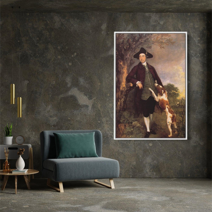Portrait of George Venables Vernon, 2nd Lord Vernon by Thomas Gainsborough - Canvas Artwork