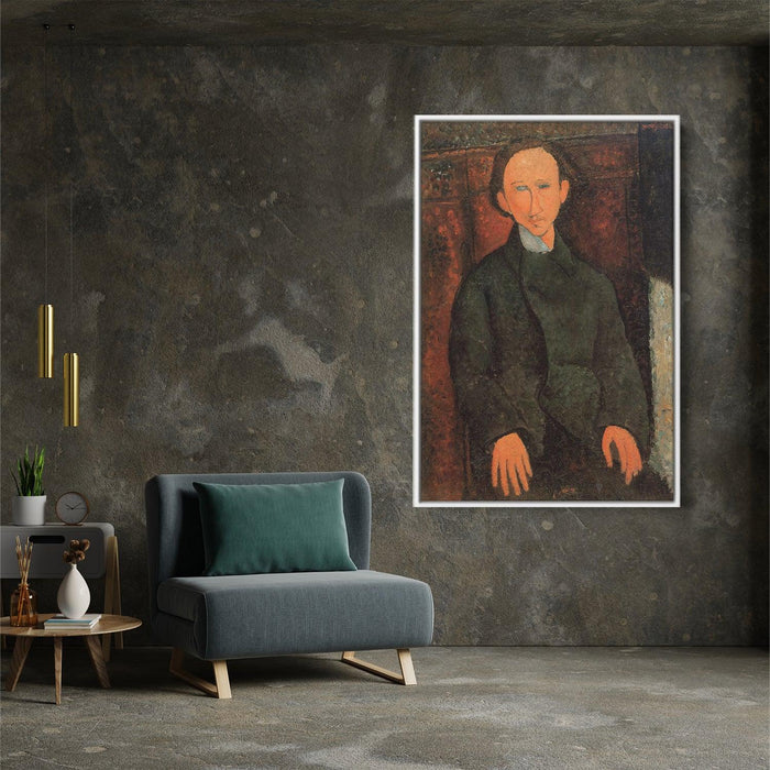 Portrait of Pinchus Kremenge by Amedeo Modigliani - Canvas Artwork