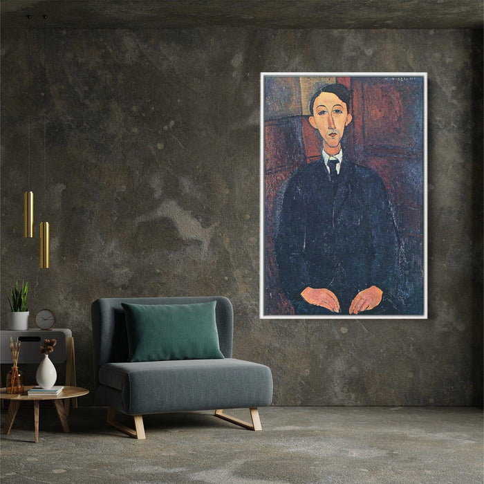 Portrait of the painter Manuel Humbert by Amedeo Modigliani - Canvas Artwork