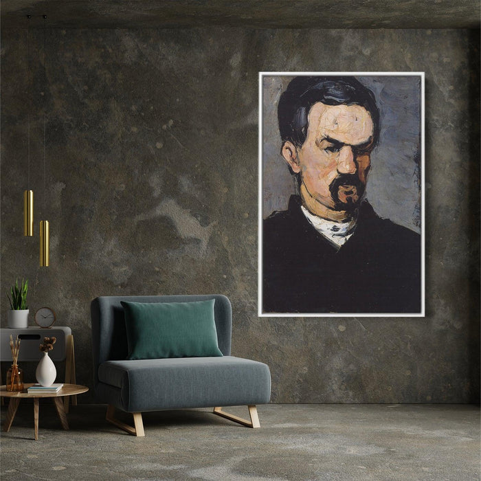 Portrait of Uncle Dominique by Paul Cezanne - Canvas Artwork